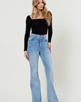 Vibrant M.i.U High-Waisted Flare Jeans