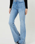 Vibrant M.i.U High-Waisted Flare Jeans