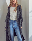 e Luna Chunky Sweater Knit Cardigan