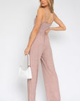 Gilli Sleeveless Scoop Neck Wide Leg Jumpsuit