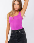 Le Lis Square Neck Tank Bodysuit