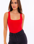 Le Lis Square Neck Tank Bodysuit