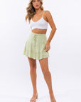 Le Lis Tiered Mini Skirt - Online Only