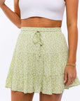 Le Lis Tiered Mini Skirt - Online Only