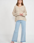 Emory Park V-Neck Oversized Sweater