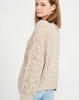 Emory Park V-Neck Oversized Sweater