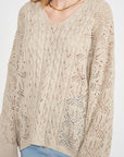 Emory Park V-Neck Oversized Sweater