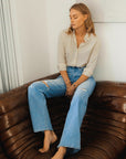 Flying Monkey High Rise Vintage Flare Jeans - Online Only