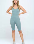 OTOS Active Seamless  Rib Romper Jumpsuit Set