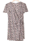 PLUS Ditsy Floral Wrap Dress