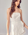 Do + Be Collection Eyelet Ruffle Romper