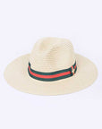 Bee Ribbon Straw Hat