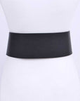 Plus Size Engraved Buckle Oversize Statement Belt