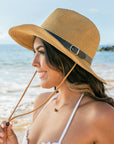 Drawstring Panama Hat