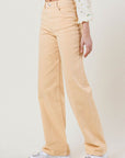 Vibrant M.i.U High Waisted Wide Cut Straight Leg Jeans