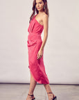 Do + Be Collection One Shoulder Wrap Dress