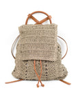 Woven Straw Backpack - My Pampered Life Seattle