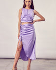 Do + Be Collection Side Gathered Skirt