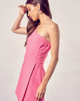 Do + Be Collection Asymmetric One Shoulder Dress