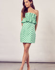 Do + Be Collection Ruffle Polka Dot Dress