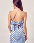 Do + Be Collection Ruffle Polka Dot Dress