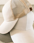 CC Solid Mesh Pony Cap