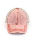 CC Washed Denim Criss Cross Cap