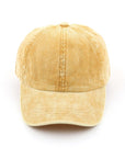 CC Stone-Washed Corduroy Cap