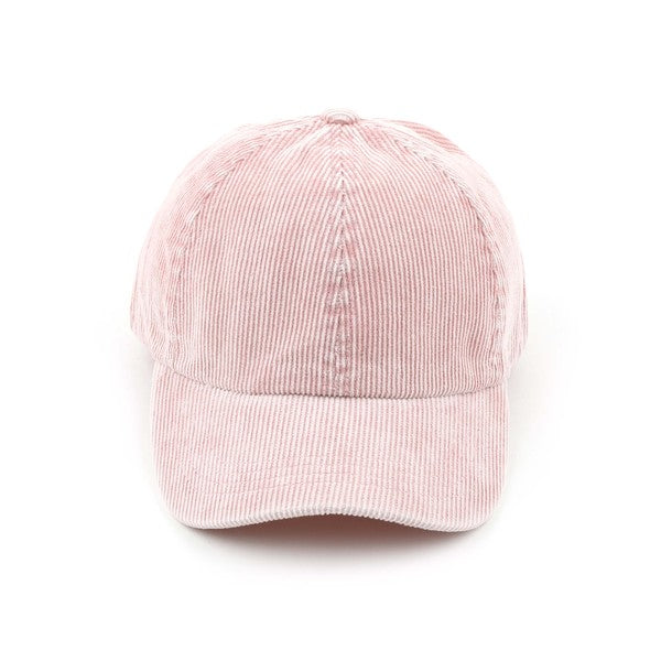 CC Stone-Washed Corduroy Cap