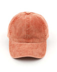 CC Stone-Washed Corduroy Cap