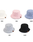 CC Checkered Terry Cloth Bucket