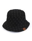 CC Checkered Terry Cloth Bucket