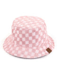 CC Checkered Terry Cloth Bucket