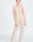 Emory Park Halter Jumpsuit with Open Back - Online Only - My Pampered Life Seattle