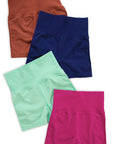 Zenana Seamless High Waisted Shorts - Online Only