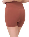 Zenana Seamless High Waisted Shorts - Online Only