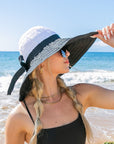 Classic Bow Accent Sunhat Extra Wide Brim