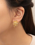 Flare Post Earrings