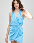 Do + Be Collection V-Neck Wrap Dress