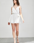 Do + Be Collection Trim Detail Side Tie Romper