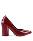 Kamira Block Heeled Formal Pumps