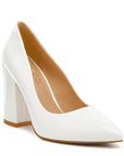 Kamira Block Heeled Formal Pumps