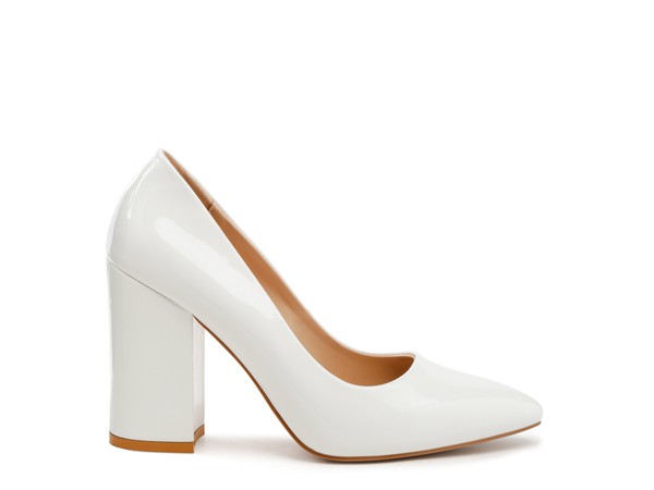 Kamira Block Heeled Formal Pumps