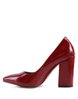 Kamira Block Heeled Formal Pumps