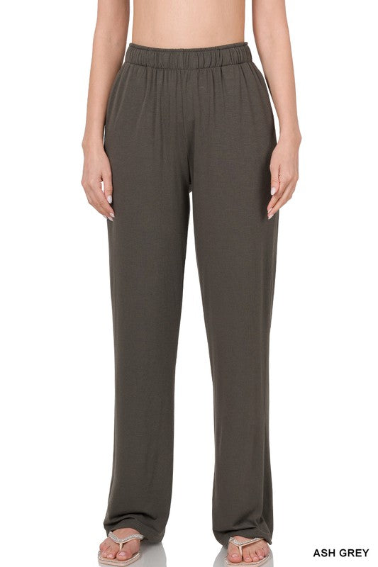 Zenana Draw String Sweat Pants with Pockets