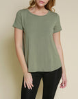 Fabina Bamboo Relaxed Fit Classic Top