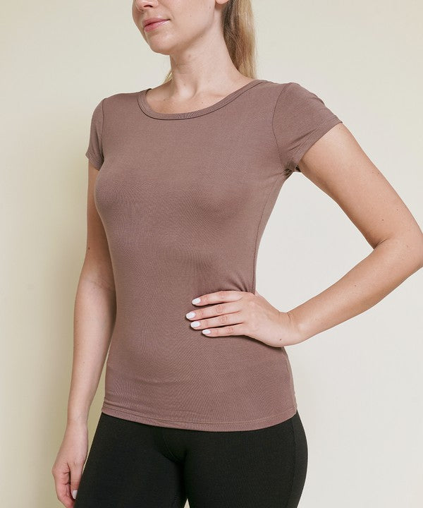 Fabina Bamboo Crewneck Top