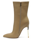 London Rag Over the Ankle Stiletto Boot