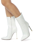 London Rag Over the Ankle Stiletto Boot