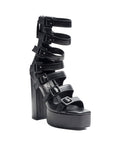 London Rag Sarouchi Caged High Hell Buckle Sandal